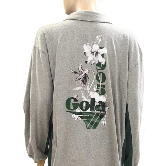 Gola x Anthropologie Team Jersey Mini Dress Floral Graphic Striped MP NWT 276719 - Picture 8 of 10